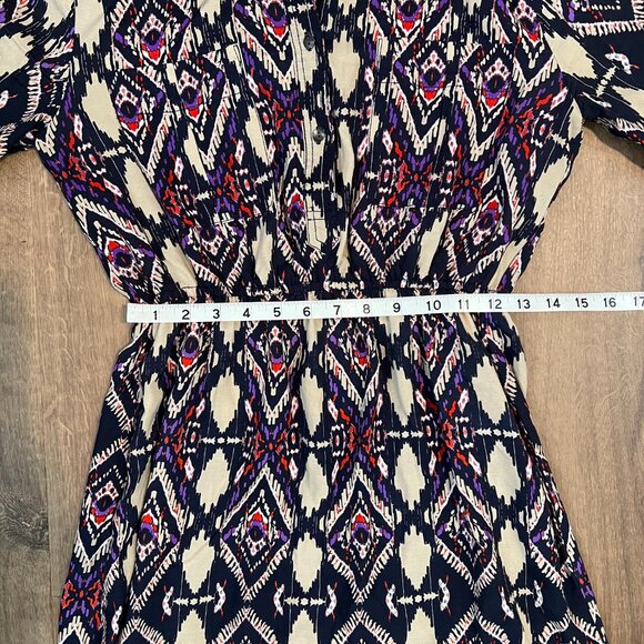 ANTHROPOLOGIE | Holding Horses Western Shirt Dress Sz 2 - Picture 11 of 14